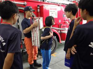 本宮第1中資器材取扱訓練