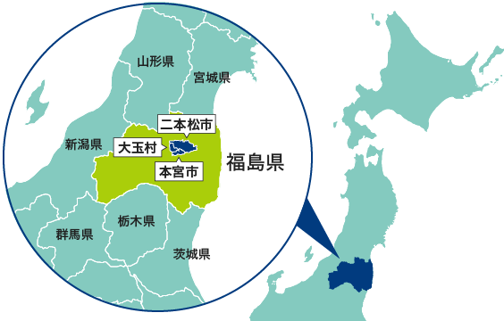 福島県地図